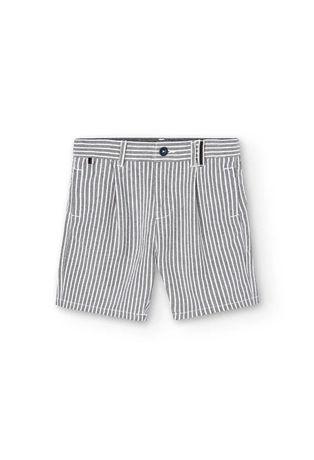 Boy's Oxford Bermuda shorts