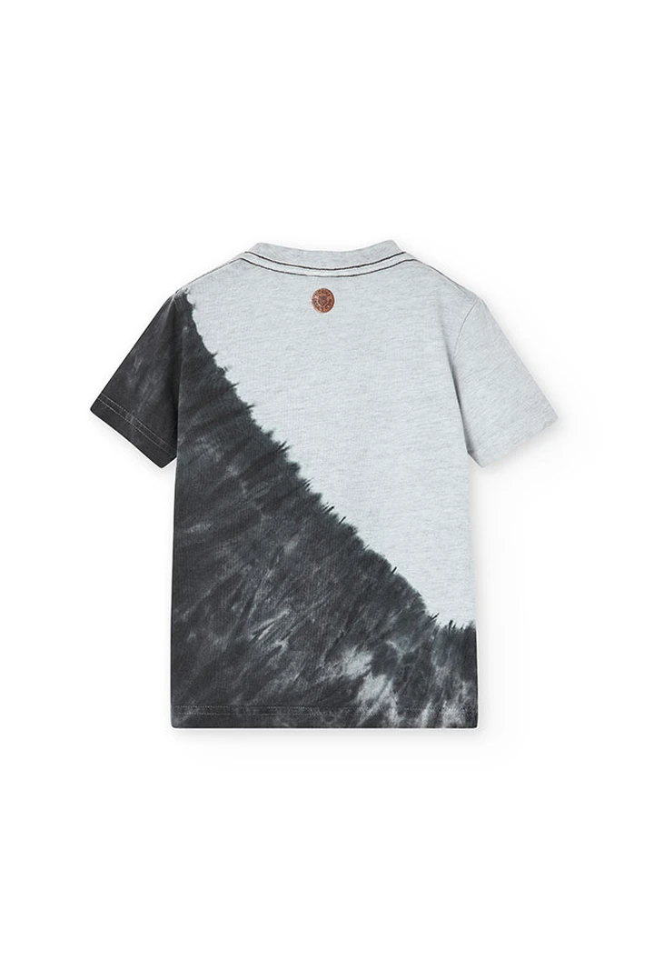 T-shirt tricoté écru pour garçon