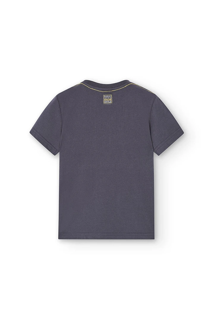 Pack tricoté de bébé garçon en gris