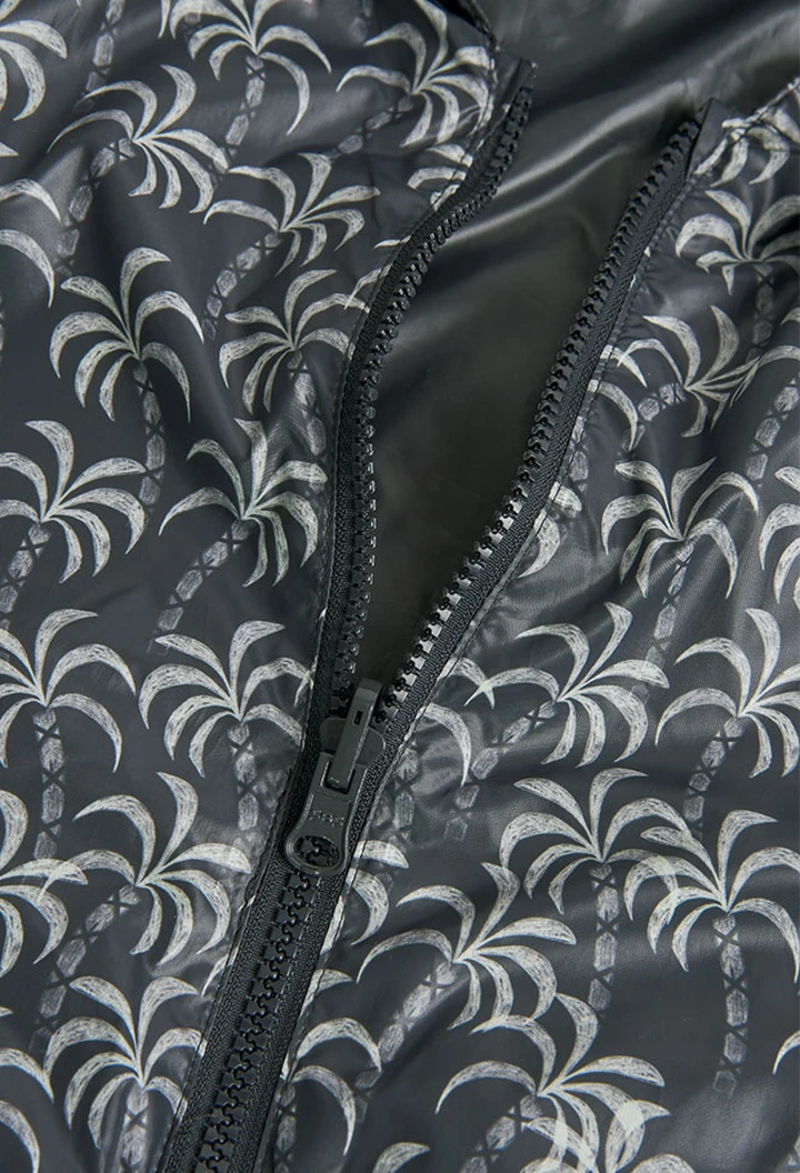 Parka garçon réversible en tissu technique imprimé