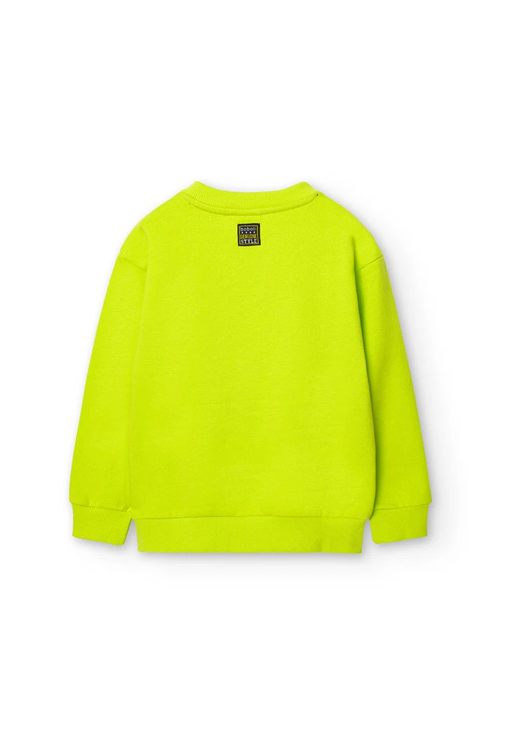 Completo da bambino in verde lime