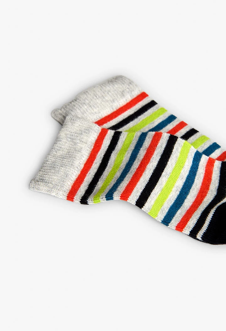  Socken für Jungen (Packung,3-Paar) in Schwarz