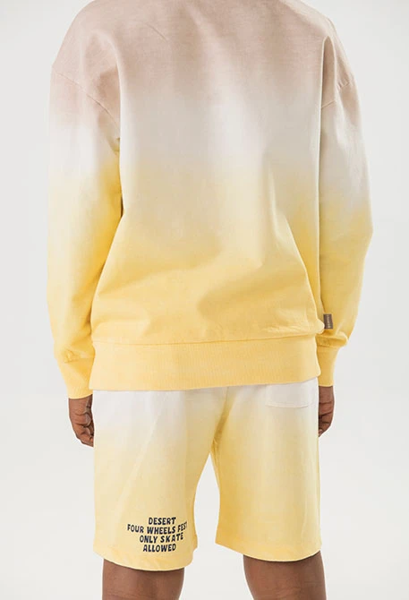 Bermuda en molleton pour garçon en beige