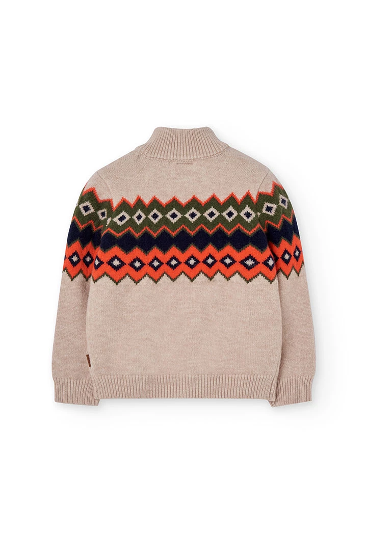 Giacca bambino beige