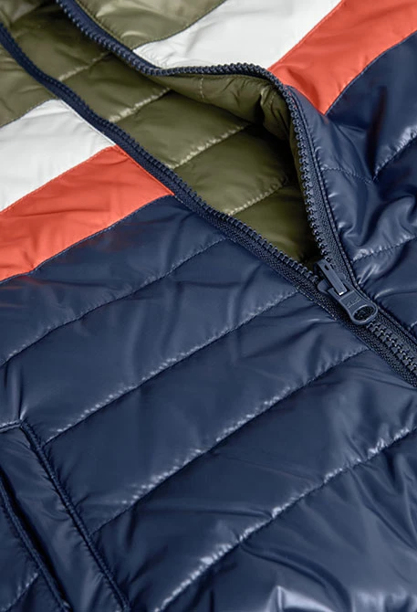 Parka niño tejido técnico reversible