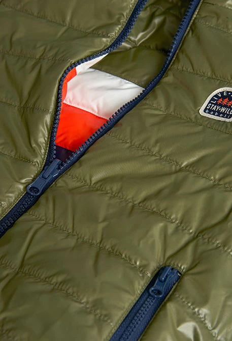 Parka niño tejido técnico reversible