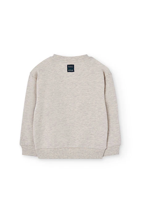 Conjunto menino algodão branco iscos de pesca