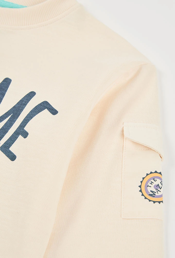 Sweat-shirt enfant génial