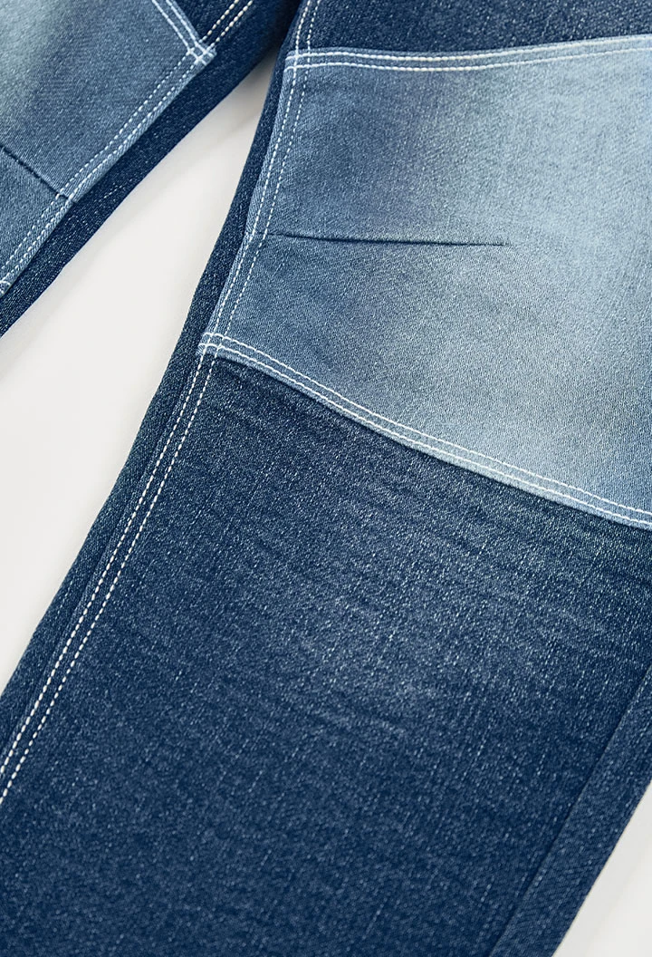 Blue denim trousers for boy