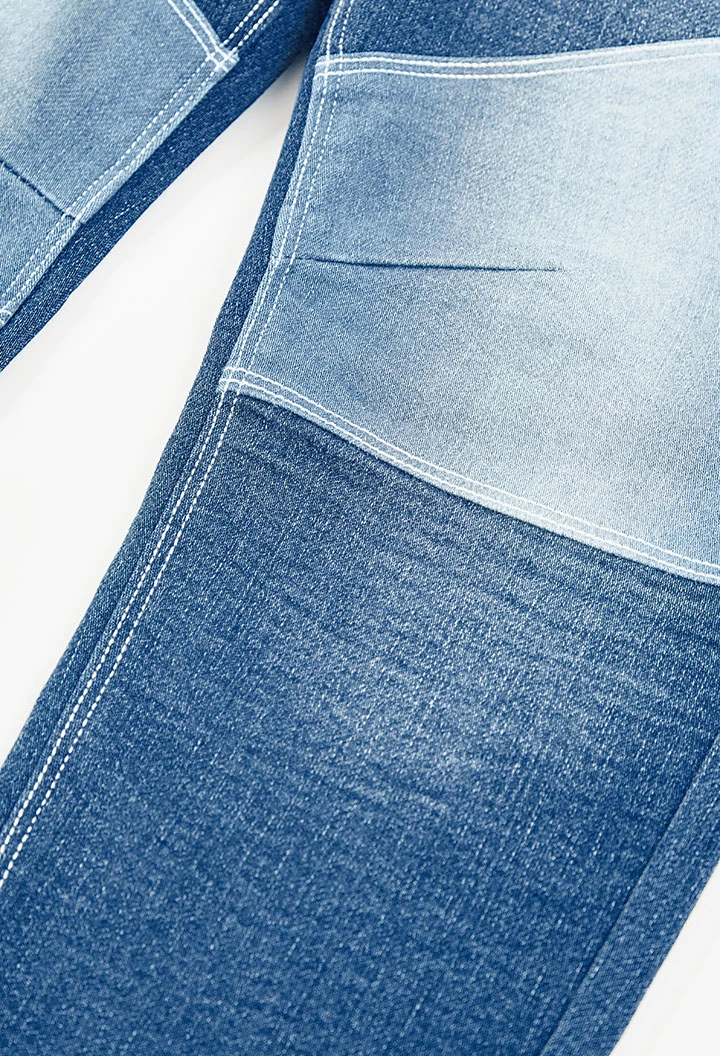 Pantaloni bambino denim blu