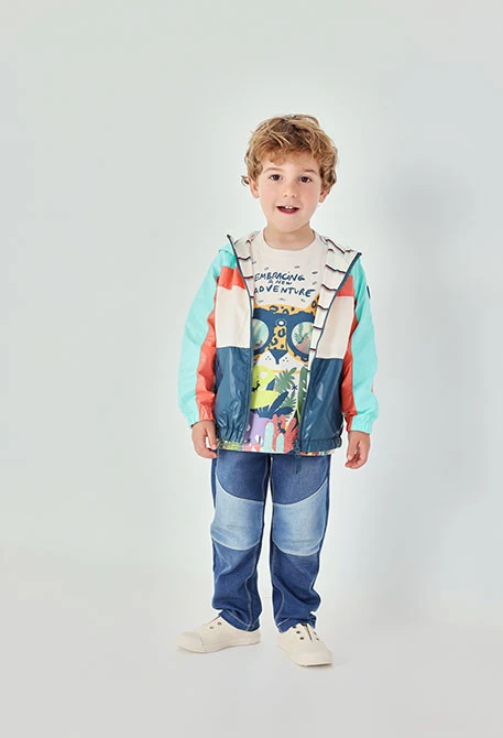 Calça menino denim azul