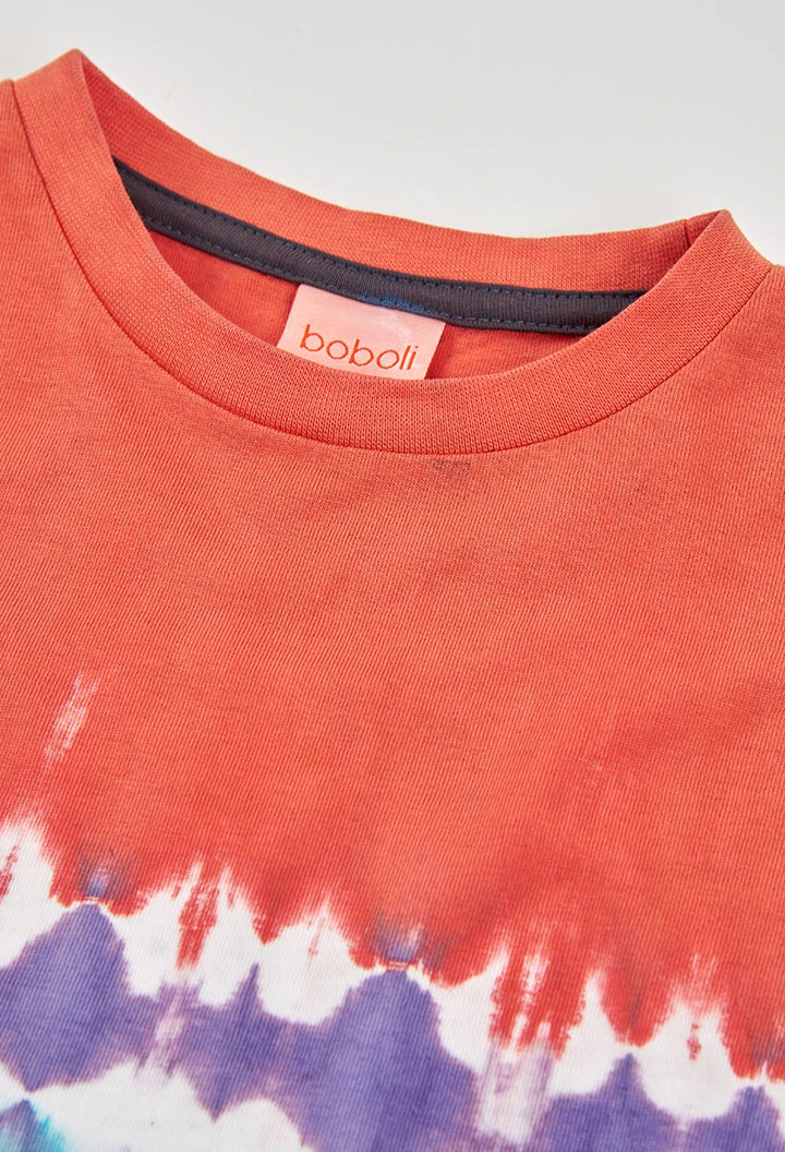 T-shirt enfant coton multicolore