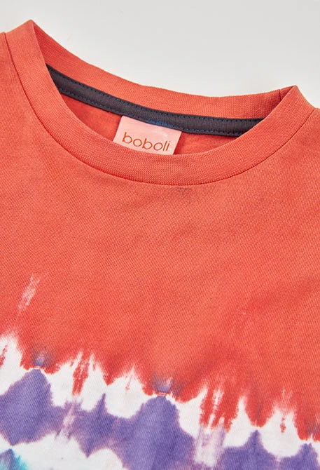 T-shirt enfant coton multicolore