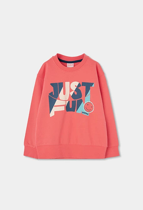 Orange cotton set for boy