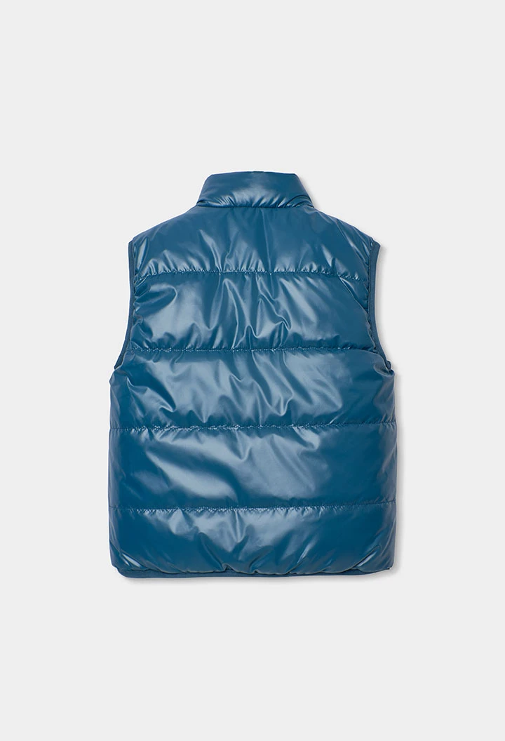 Gilet réversible enfant en tissu technique