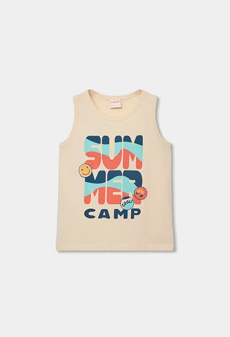 Camiseta de triante niño blanco