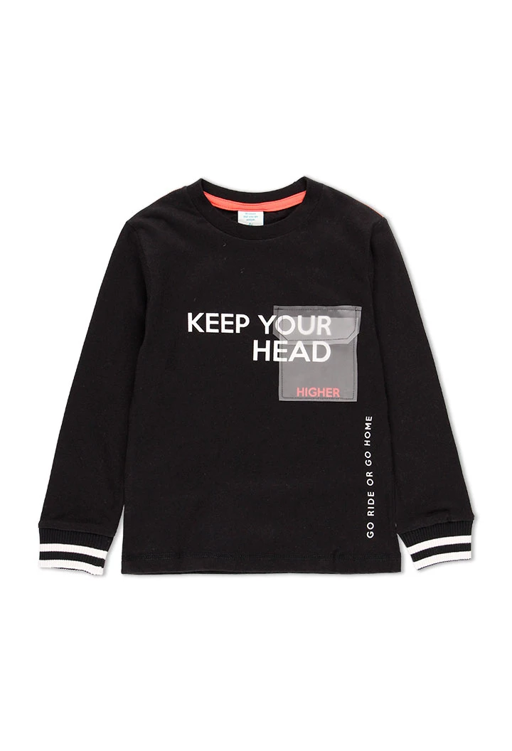 T-Shirt tricot imprimée pour garçon