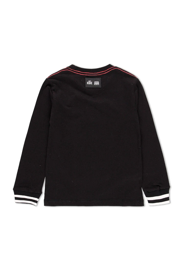 T-Shirt tricot imprimée pour garçon