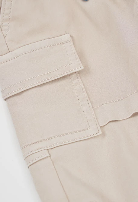 Gefütterter Cargo-Hose beige Junge