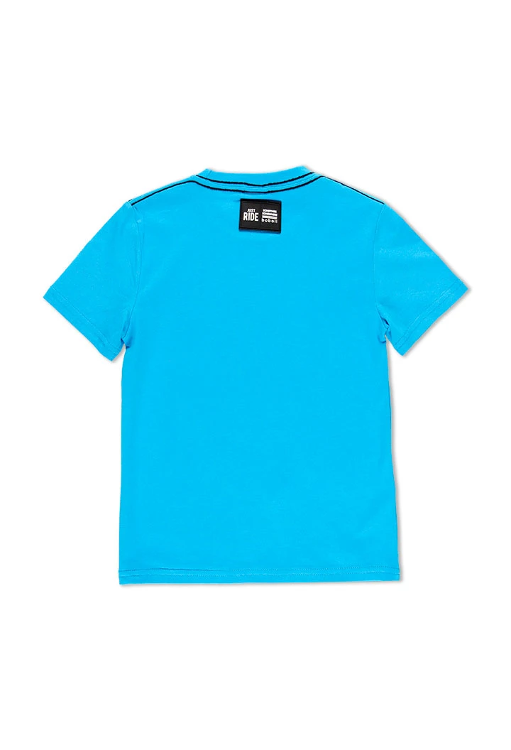 T-Shirt tricot "bicyclette" pour garçon