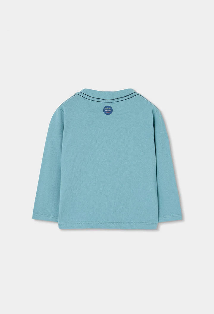 Samarreta punt nen verd estampat ós