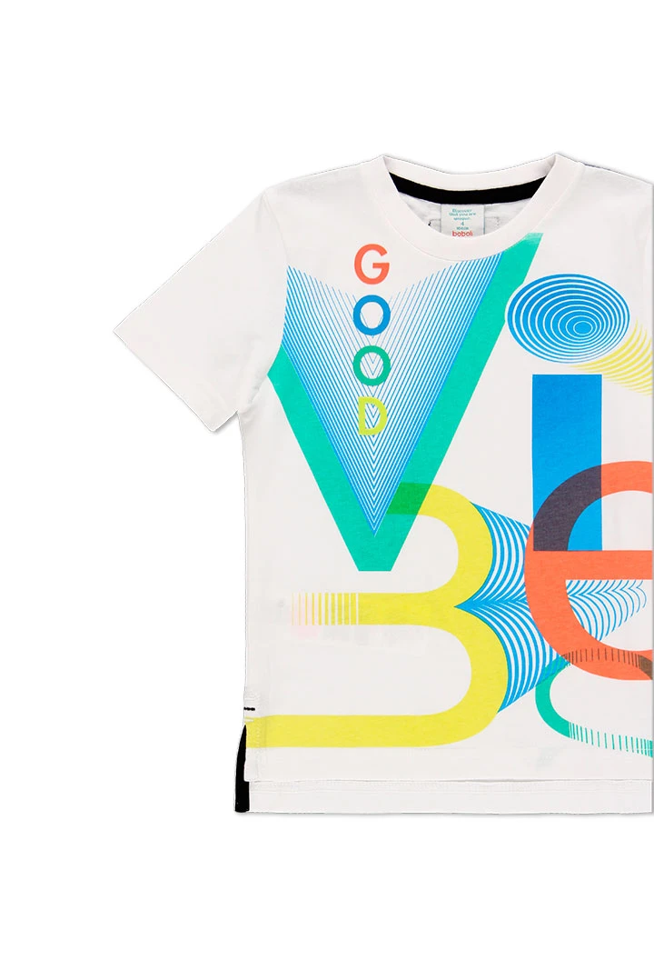 T-Shirt tricot imprimée pour garçon