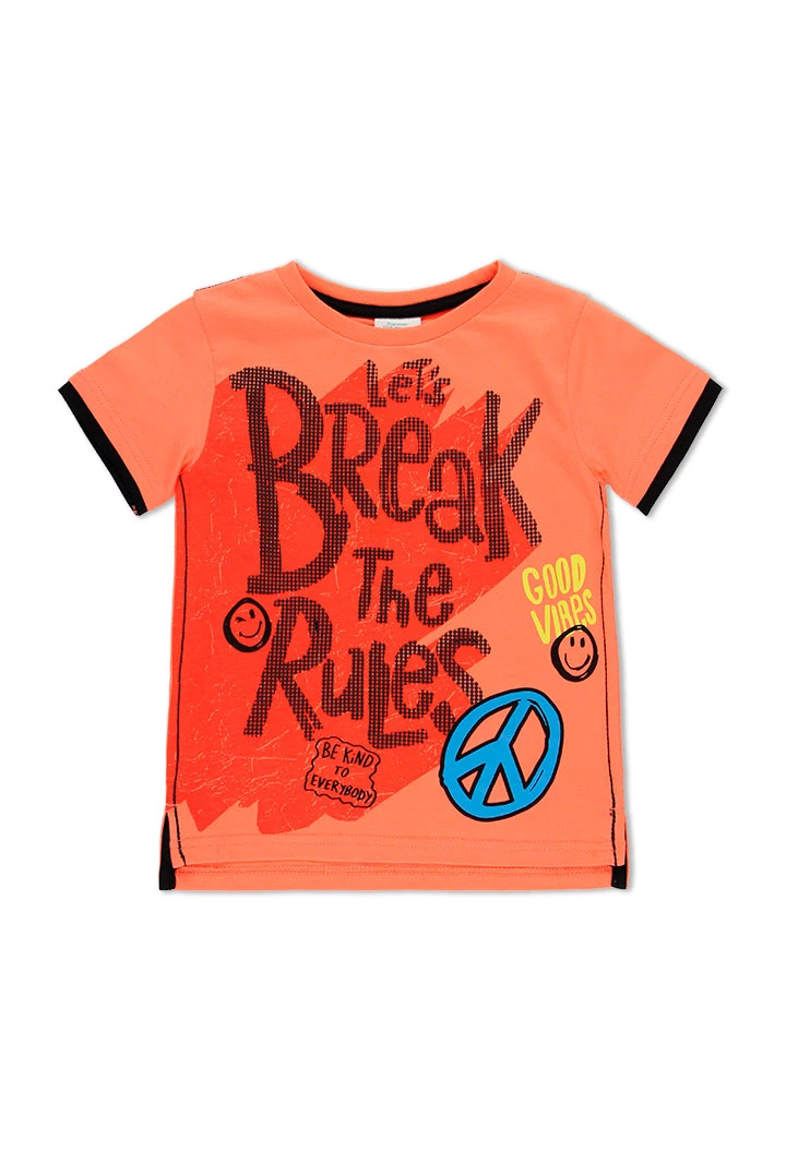 T-Shirt tricot imprimée pour garçon