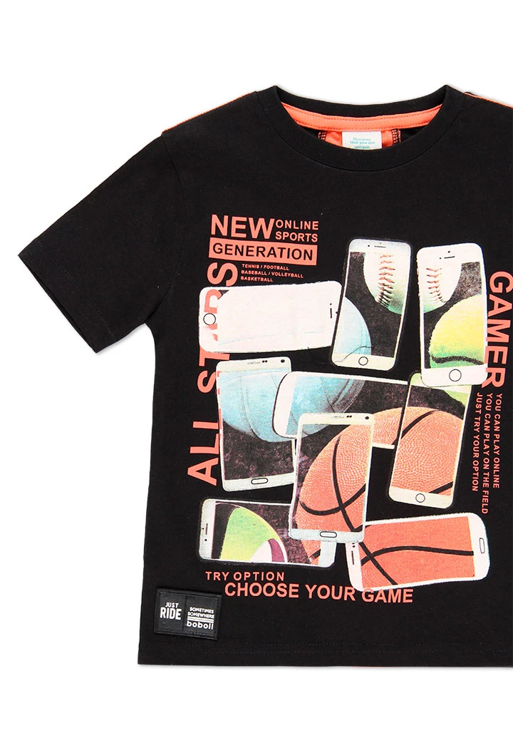 T-Shirt tricot pour garçon