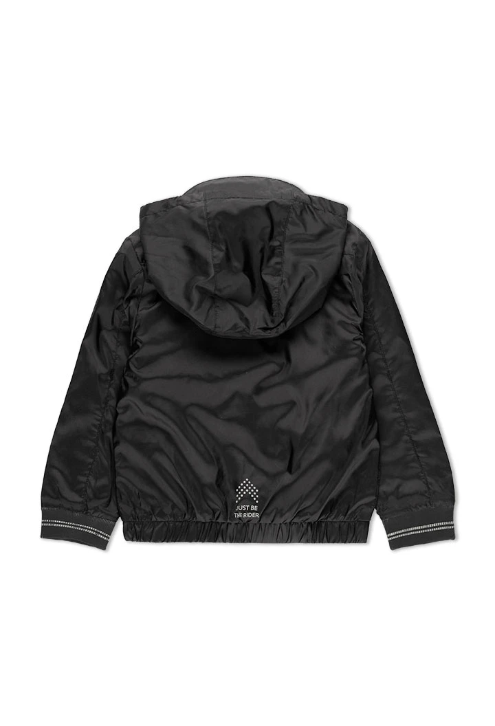 Parka en toile technique pour garçon