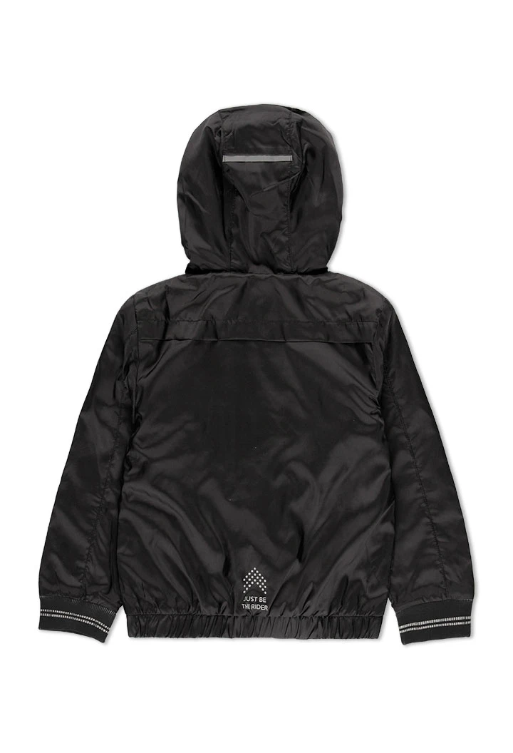 Parka en toile technique pour garçon