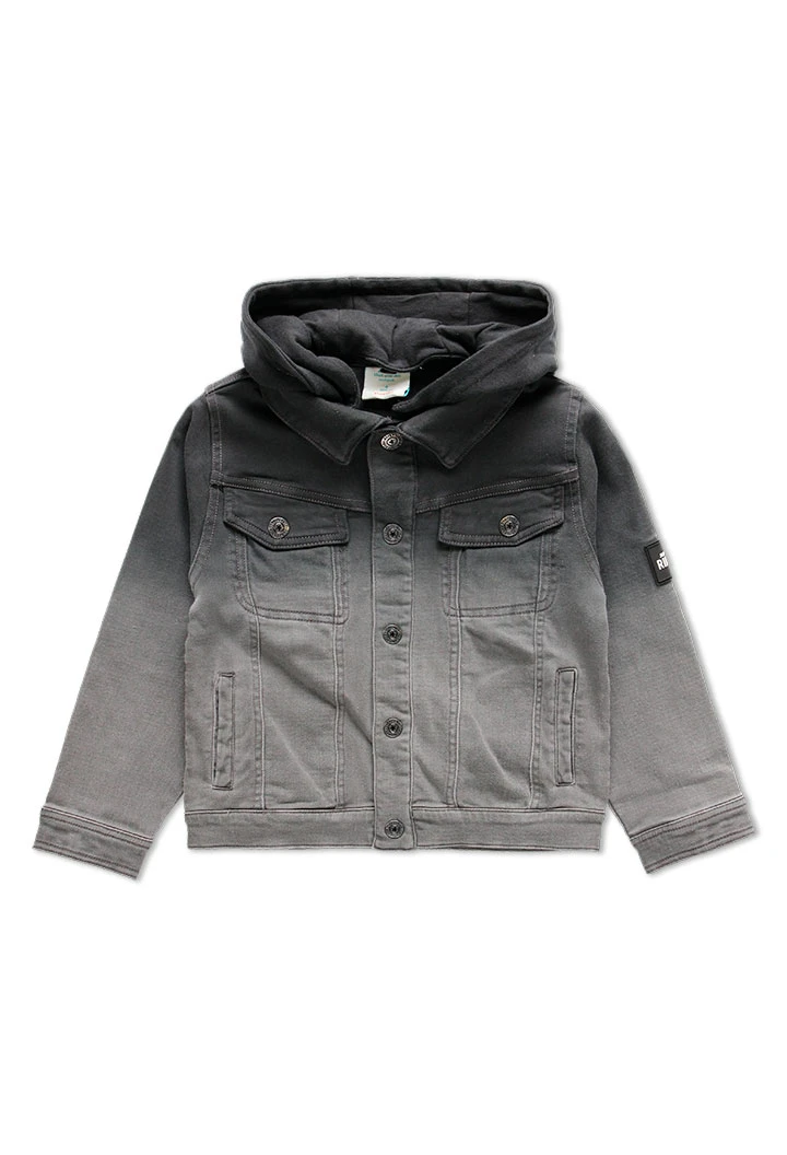 Veste en jean maille pour garçon