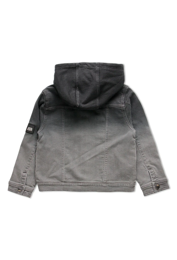 Veste en jean maille pour garçon