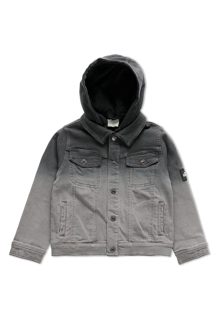 Veste en jean maille pour garçon