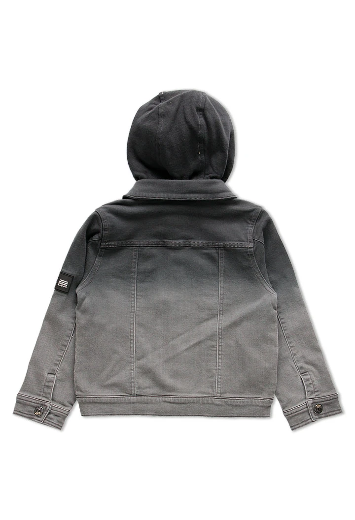 Veste en jean maille pour garçon