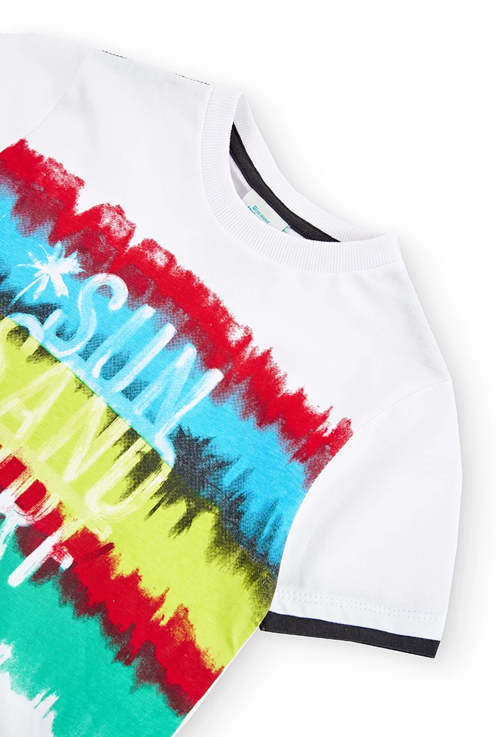 T-Shirt tricot manche courte pour garçon
