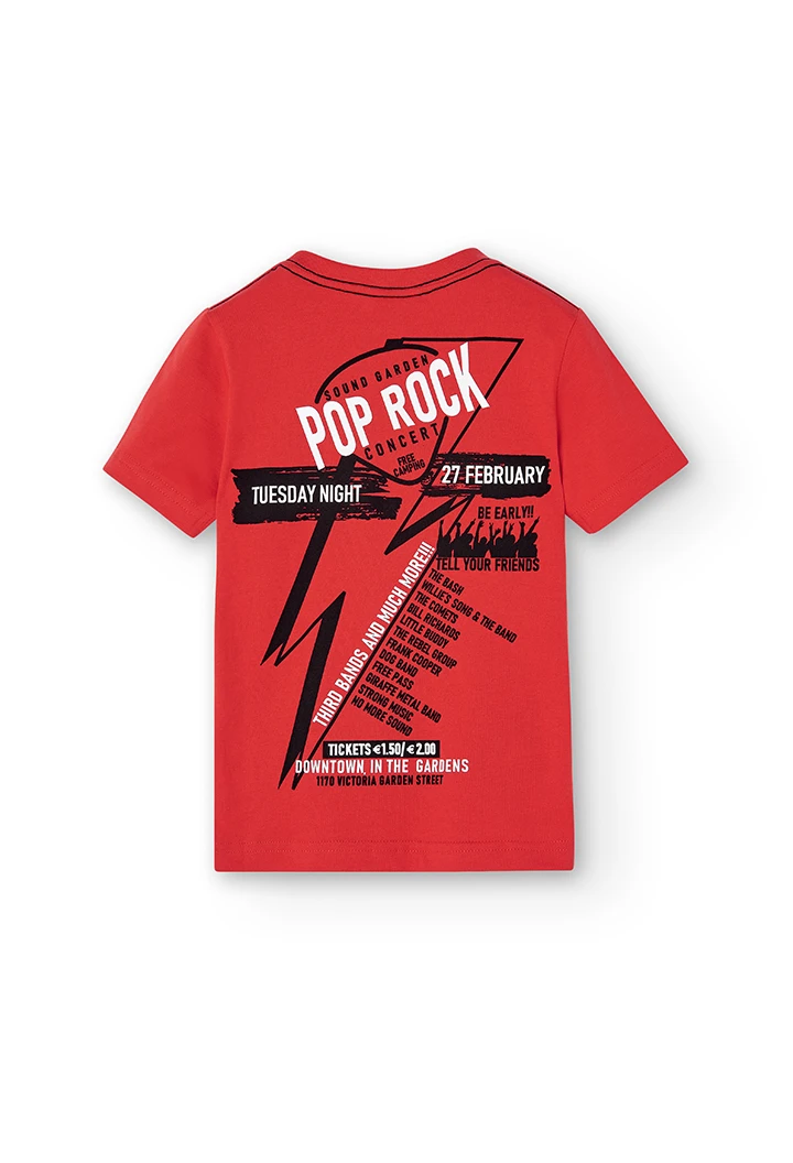T-Shirt gestrickt "rock" für junge