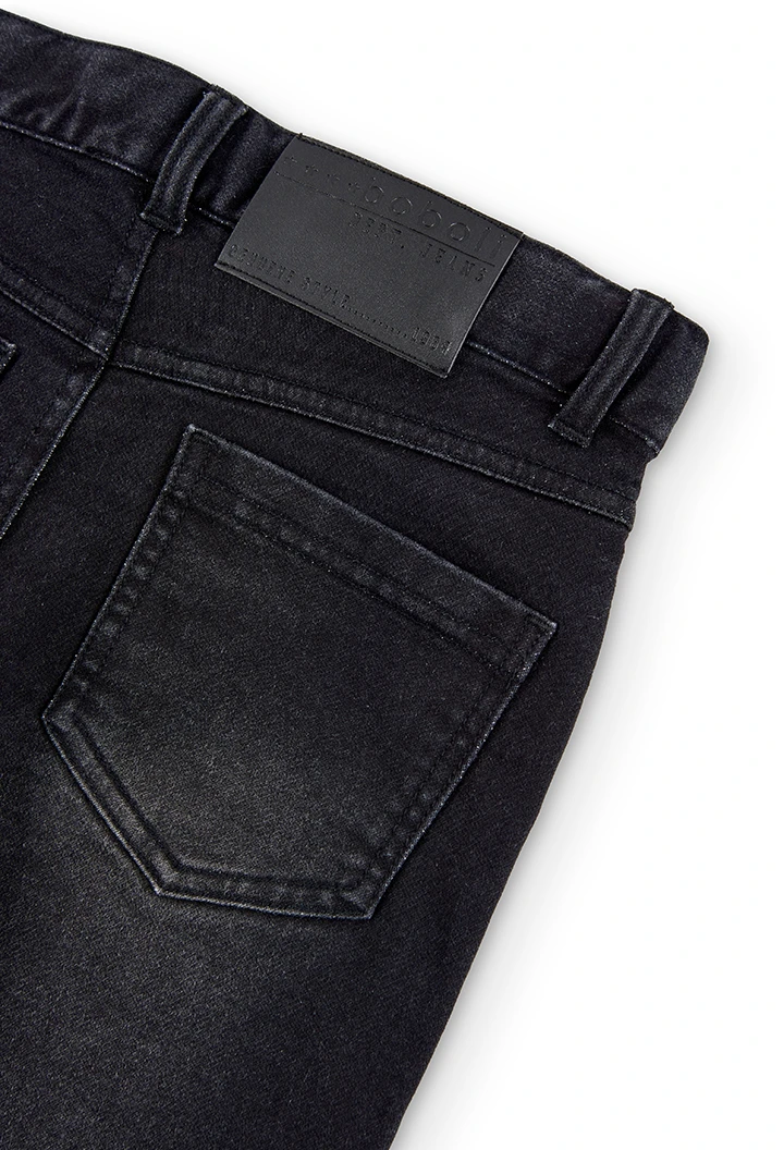 Bermuda denim para menino