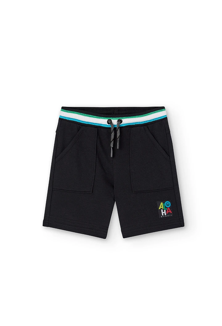 Bermuda en molleton pour garçon