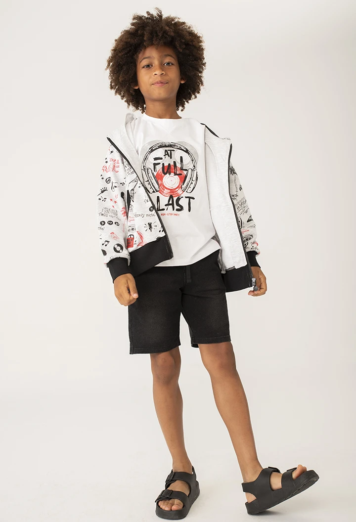 T-Shirt tricot manche courte pour garçon