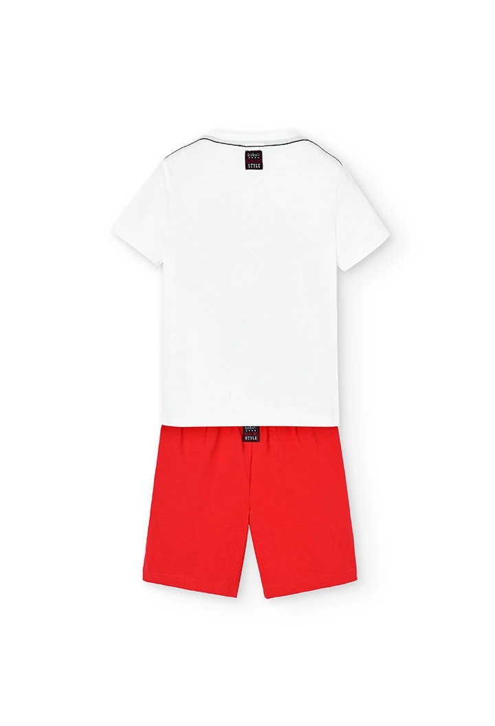 Pack en tricot "rock" pour garçon
