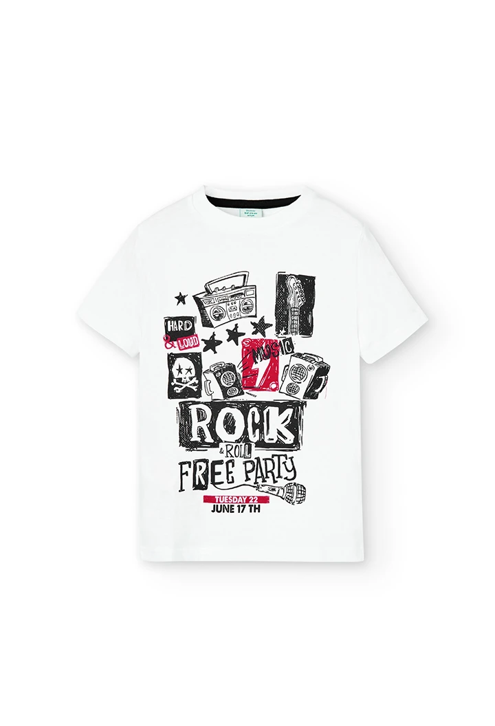 Pack strick "rock" für junge