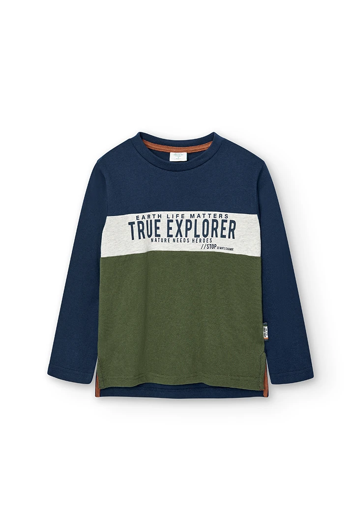 T-Shirt tricot pour garçon