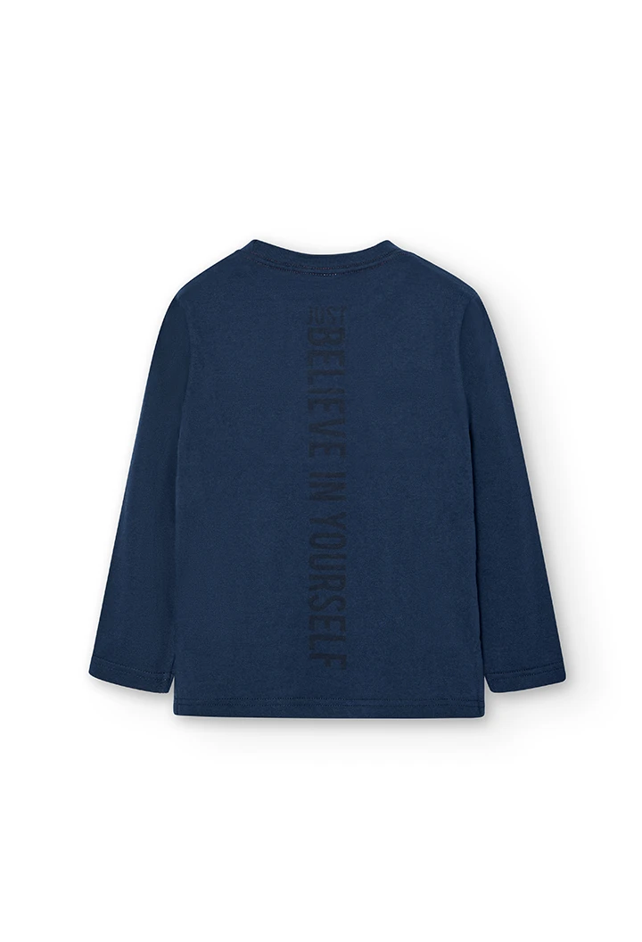 Camiseta malha para menino