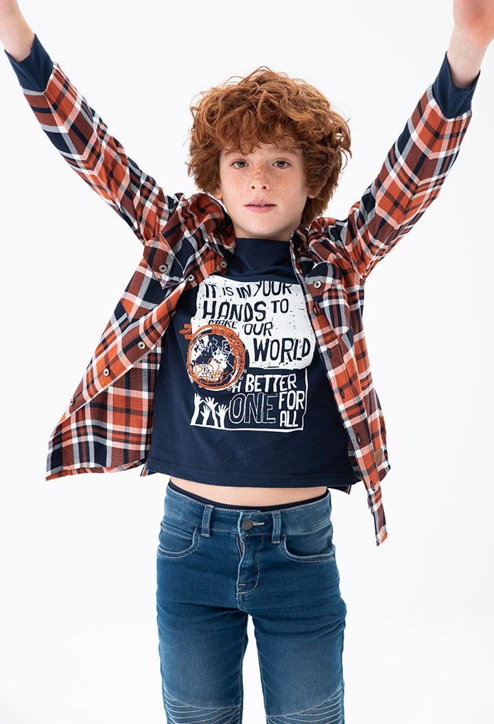 T-Shirt tricot pour garçon