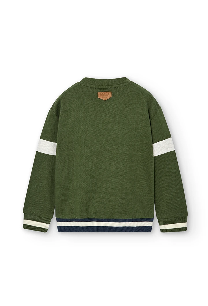 Sweat en molleton pour garçon
