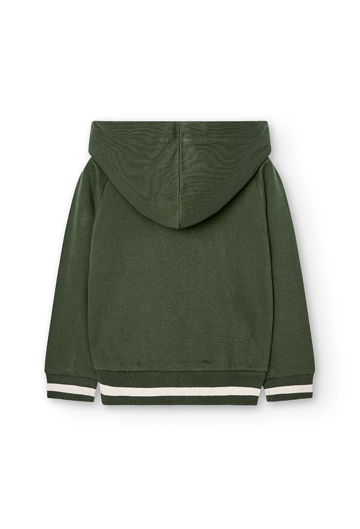 Veste en molleton à capuche pour garçon