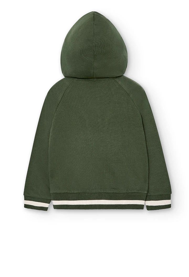 Veste en molleton à capuche pour garçon