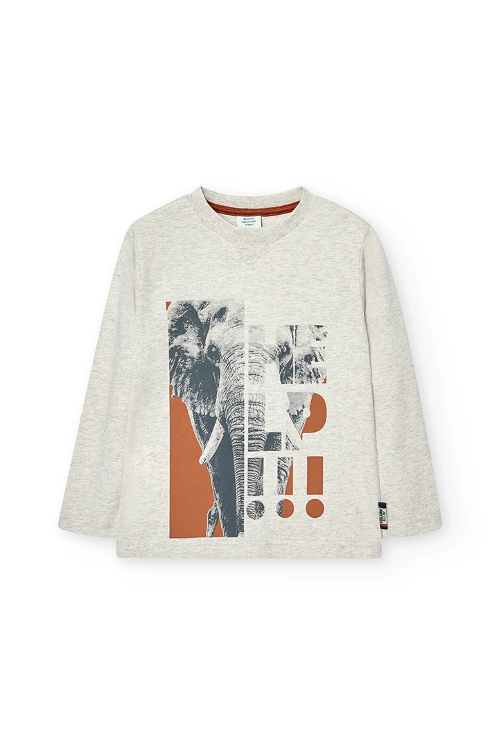 T-Shirt gestrickt für junge
