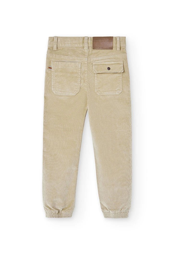 Pantalón micropana de niño azul maríno -BCI