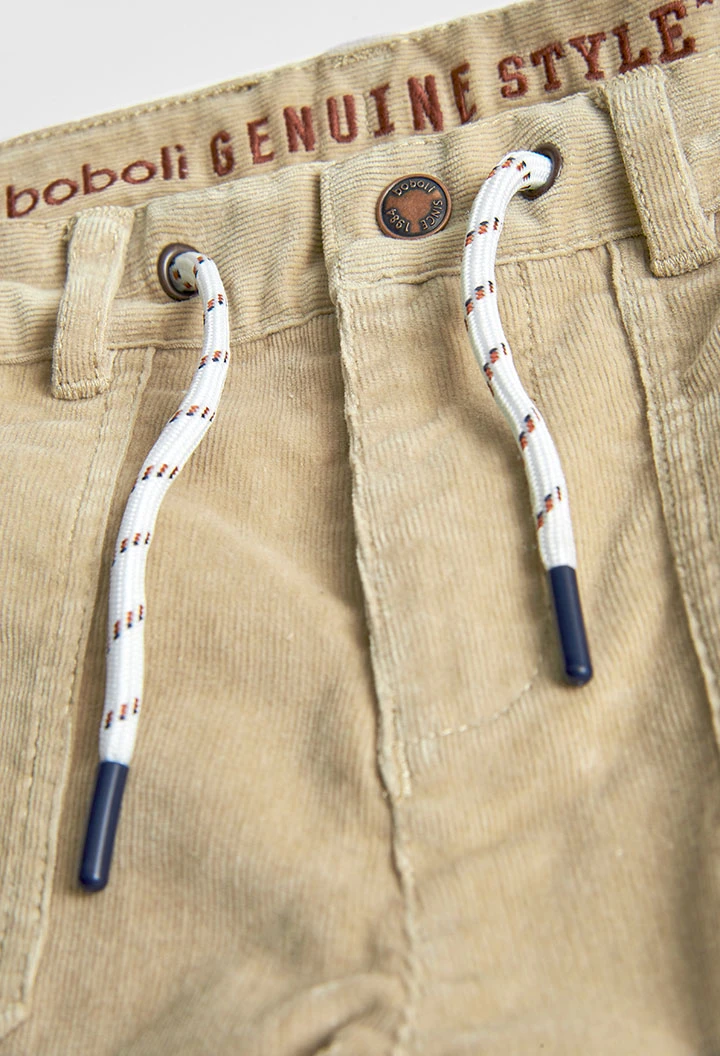 Pantalon en velours côtele pour garçon -BCI